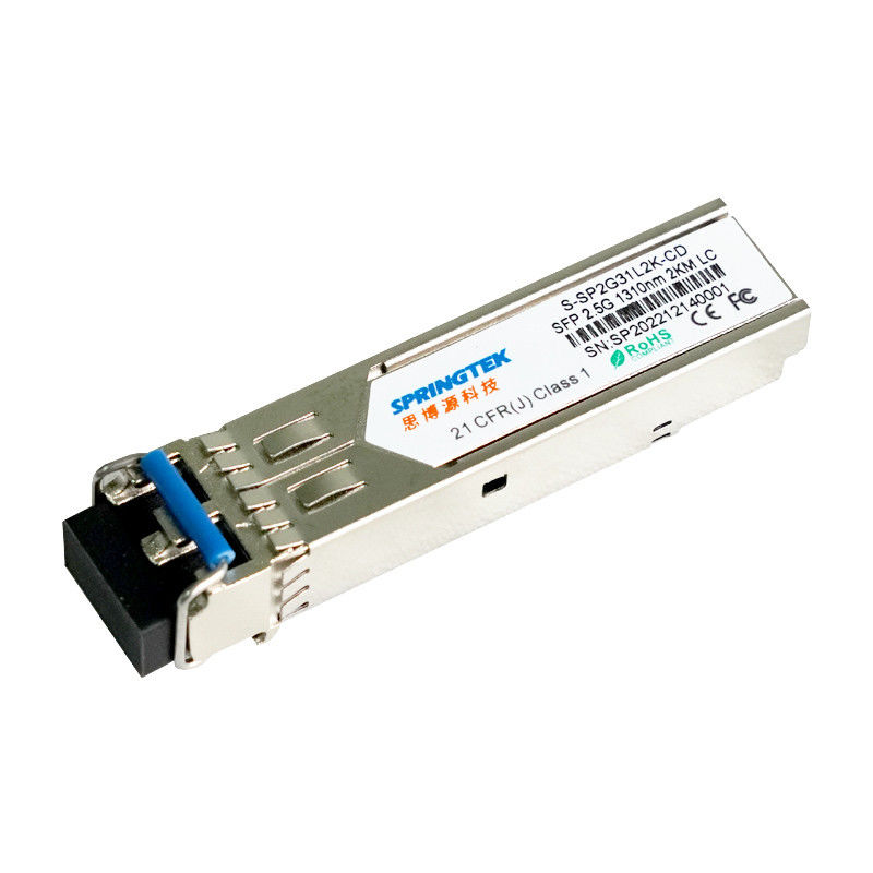 SFP 2km Bộ thu phát tương thích của Cisco WDM LC 2.5G 1310nm với Mô-đun thu phát quang DDM