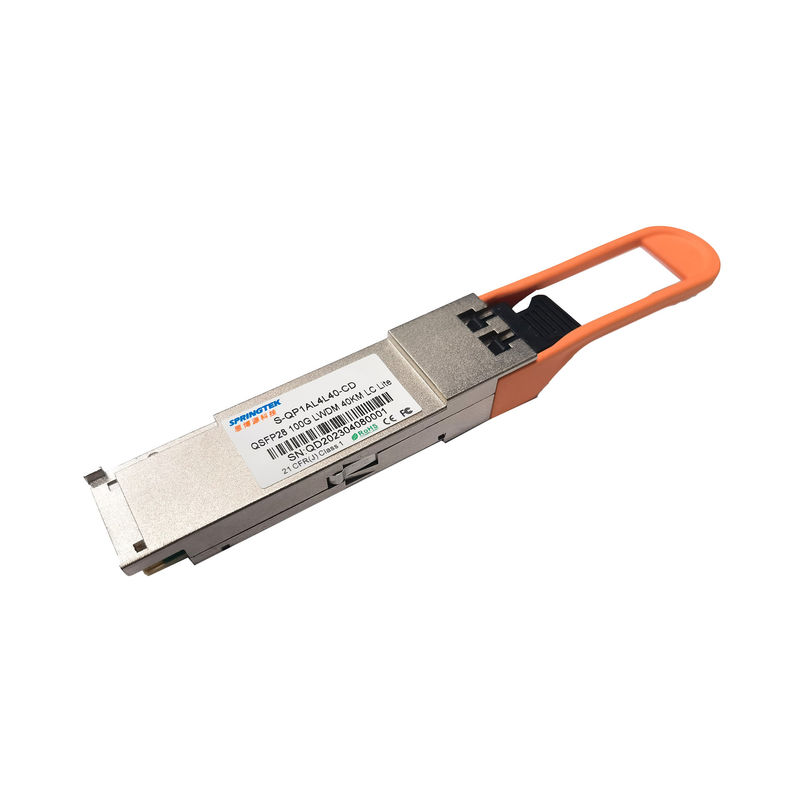 Bộ thu phát tương thích Cisco ER4 100G QSFP28 Lite 100Gbps 1294 -1310nm Mô-đun thu phát quang 40Km