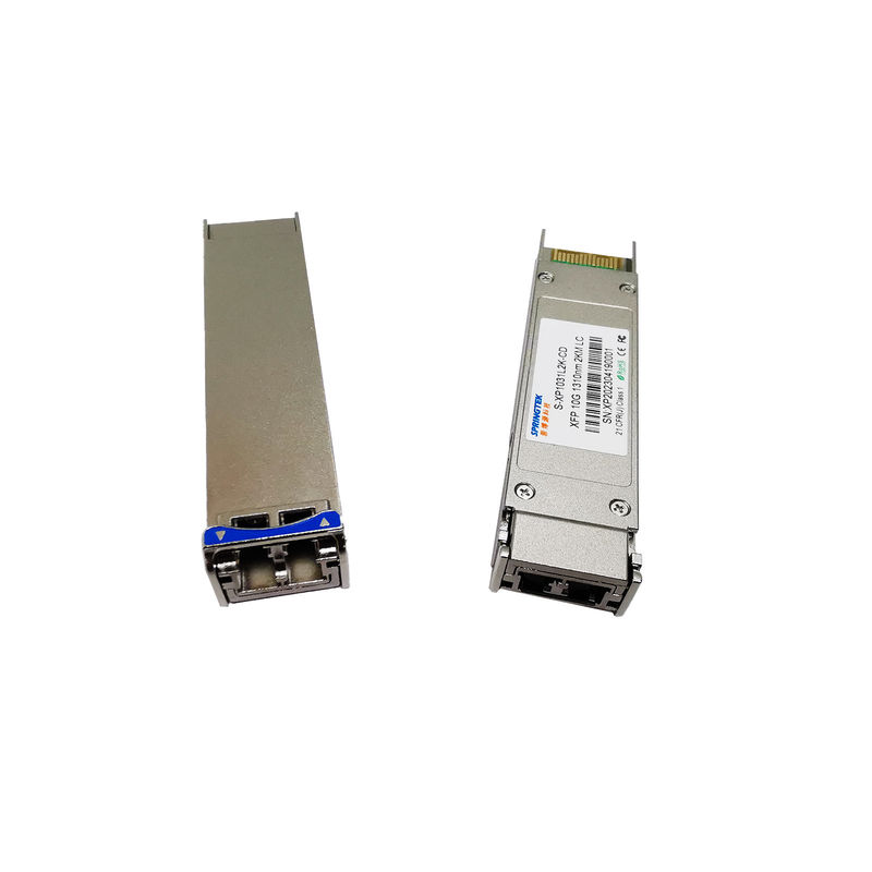 Bộ thu phát 10G XFP tương thích của Cisco 1310nm 2KM Chế độ đơn Dual Fiber DDM Duplex LC