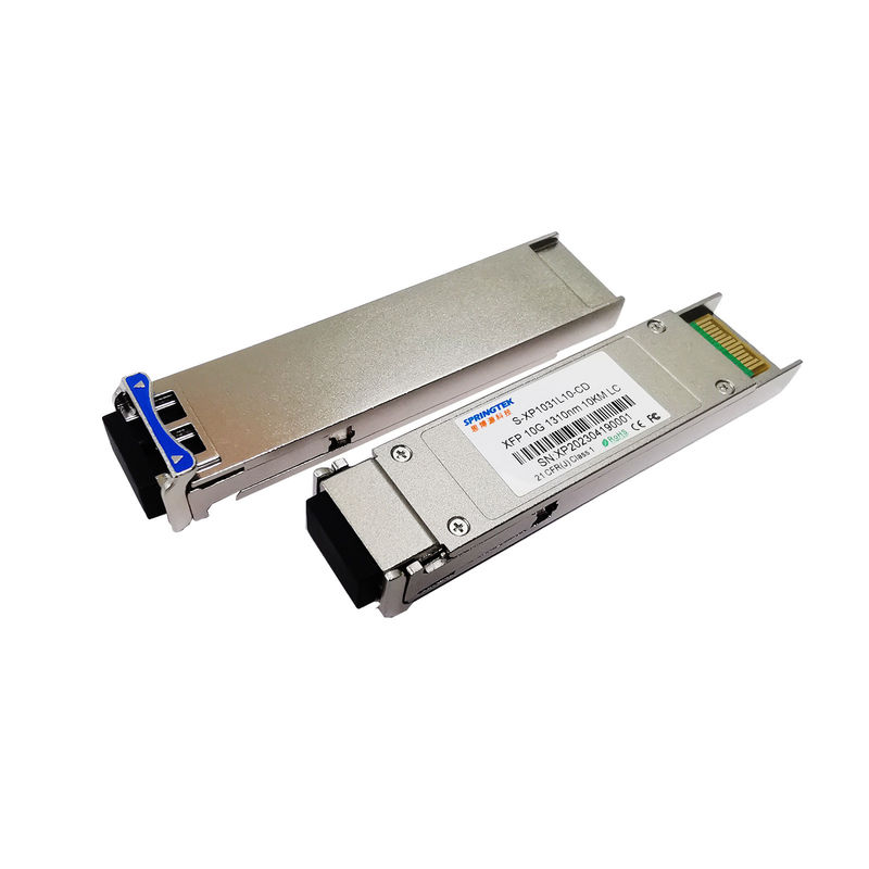 Mô-đun DOM 10GBASE-LR/LW OC-192/STM-64 Bộ thu phát quang 10G XFP LR 1310nm 10km cho Dell