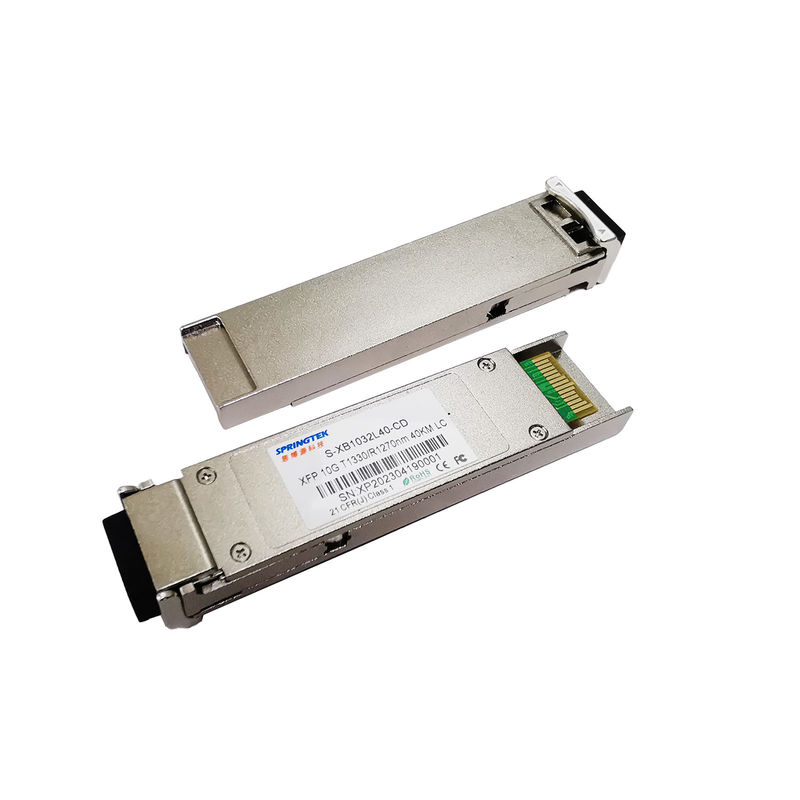 BIDI 40KM 1330nm 1270nm Bộ thu phát 10G XFP một sợi quang BX XFP LC Mô-đun quang